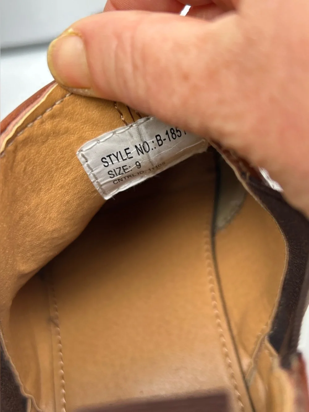 H/M Men's Brown Leather Chelsea-Style Chukka Boots